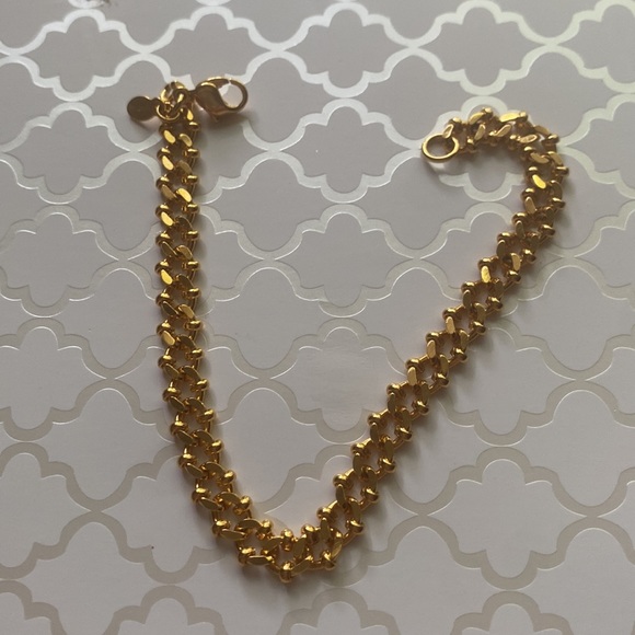 Monet Gold Tone Bracelet